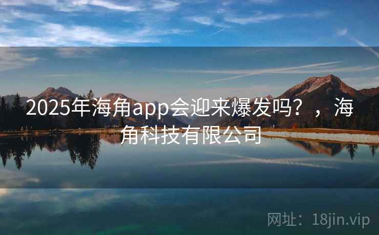 2025年海角app会迎来爆发吗？，海角科技有限公司