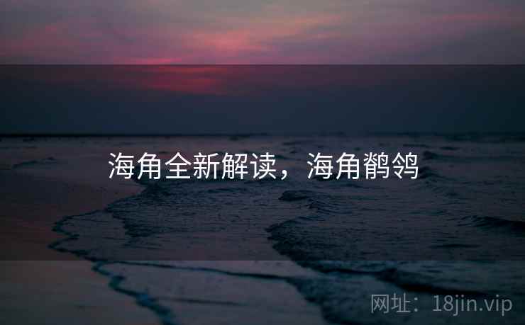 海角全新解读，海角鹡鸰